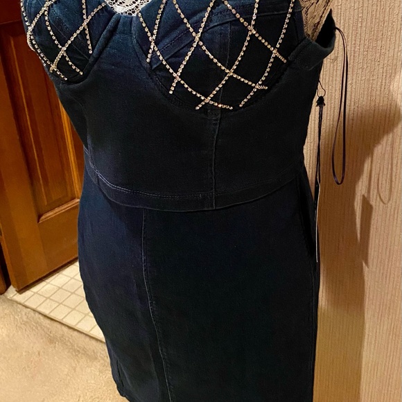 Soft Denim Skirt Set by Haute Monde - Picture 4 of 6